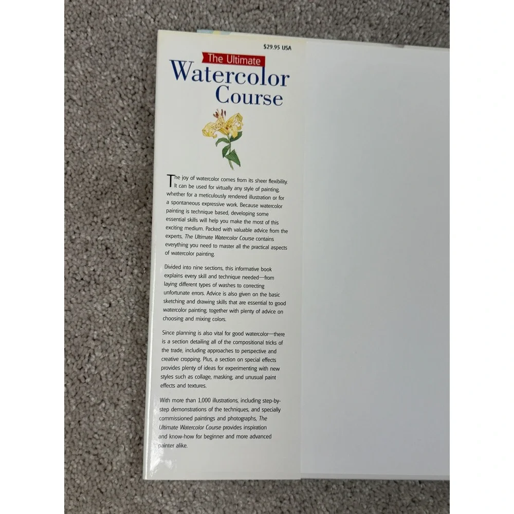 The Ultimate Watercolor Course Reader's Digest Simple Techniques Art Book 2003